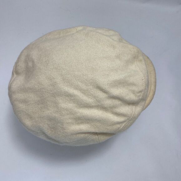 Fiddlers Dutch Boy White Wool Cap Hat Aegean Greece Fisherman Sailor Ethnic 22" - Picture 7 of 10